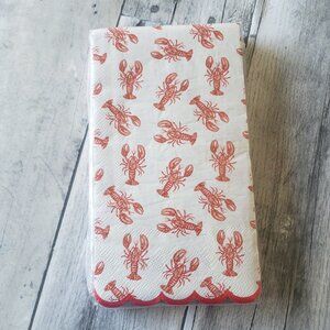 NWT - My Mind's Eye 32 Paper Napkins Lobster